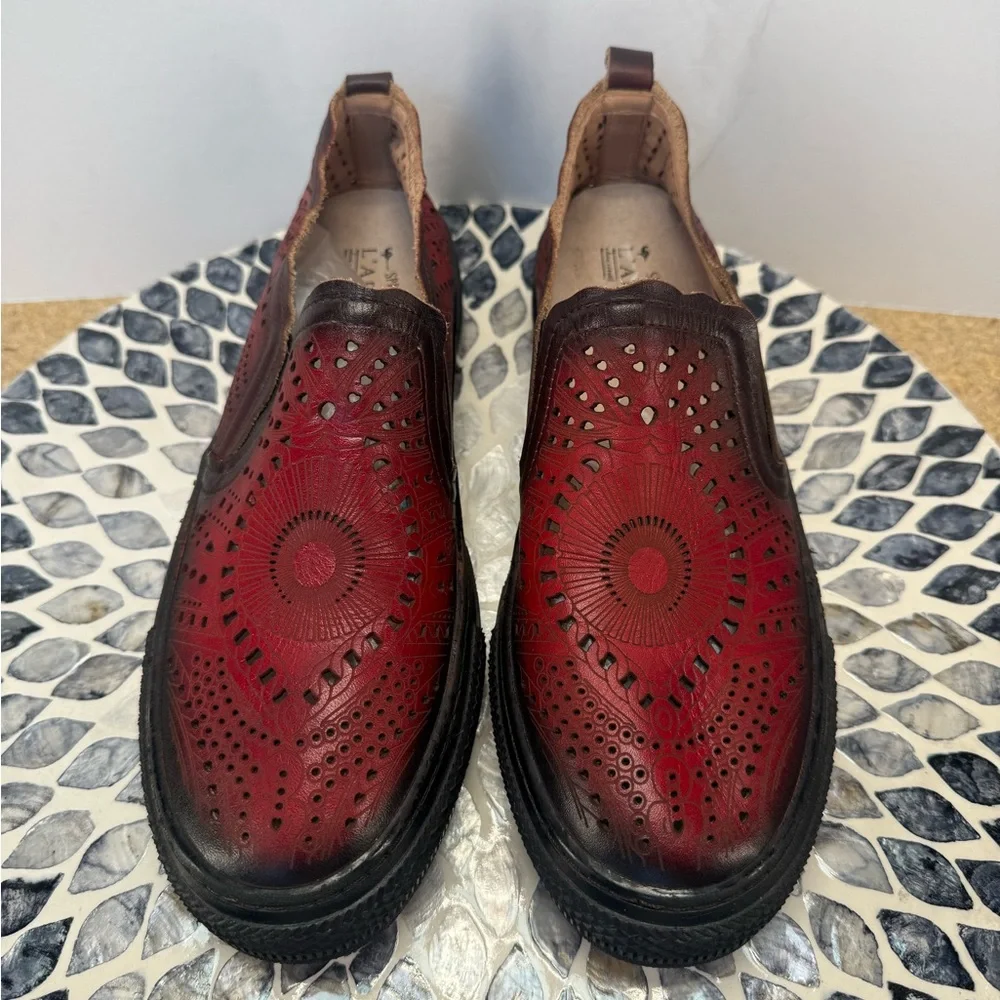 Spring step La-Artiste Hanna  leather Slip-On women’s Loafers 9 - Picture 7 of 14